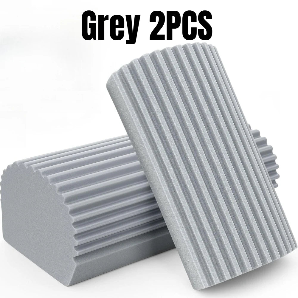 PVA Damp Dusting Sponge – Blinds, Glass & Baseboards Cleaning Sponge Babs Grey 2PCS