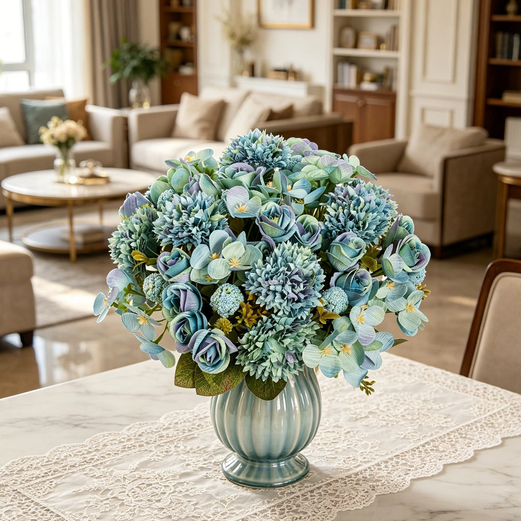 Artificial Rose Chrysanthemum Silk Flower Ball – Wedding Décor Artificial Flower Ball Babs