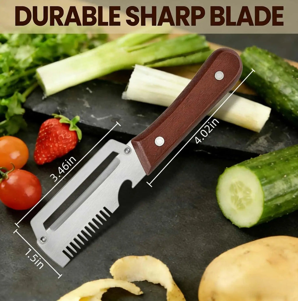 Multifunctional Kitchen Slicer & Bottle Opener | Veggie Cutter Kitchen Slicer Tool Babs