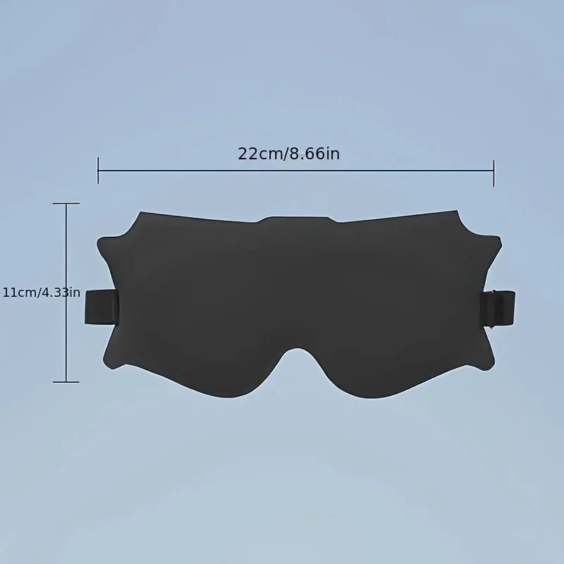 FUBEICHLY 3D Blackout Sleep Eye Mask – Adjustable Contoured Sleep Eye Mask Babs