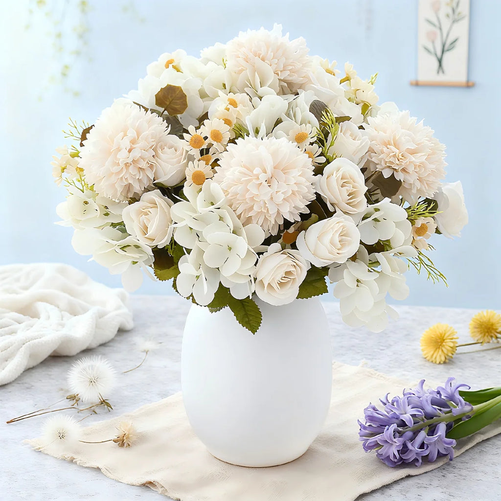 Artificial Chamomile Flower Bouquet for Wedding & Home Décor Artificial Flower Bouquet Babs