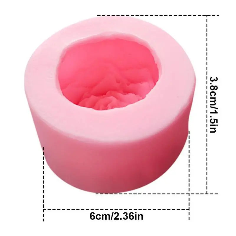 3D Rose Silicone Mold – DIY Soap Making & Glitter Decor Silicone Craft Mold Babs