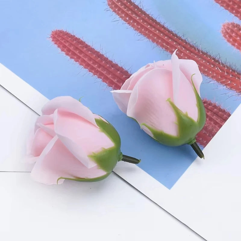 Soap Flower Rose Heads – Artificial Bouquet for Wedding & Décor Artificial Soap Flowers Babs color 6 5 pcs