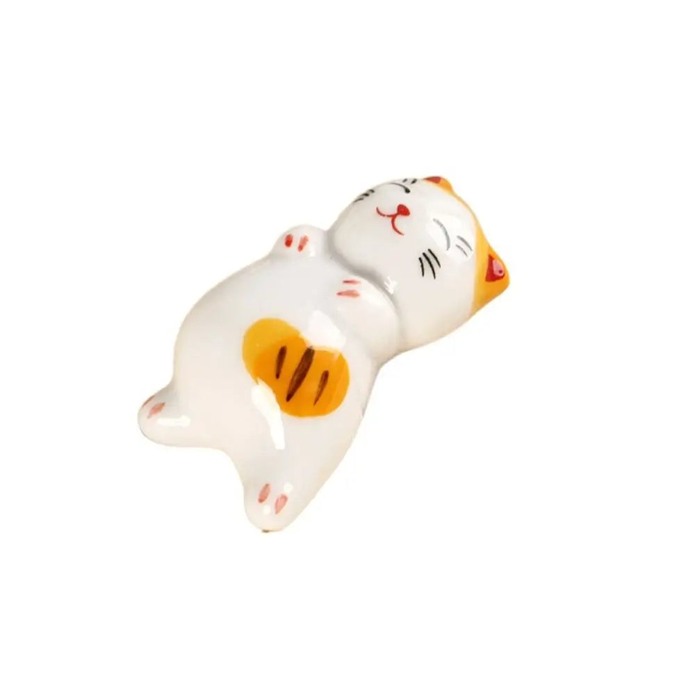 Cute Animal Ceramic Chopstick Holder & Utensil Rest Rack Chopstick Holder Babs 18