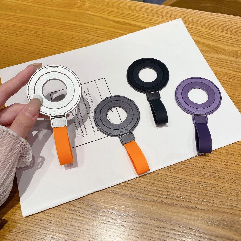 Ultra Thin Magnetic Phone Holder & Silicone Wristband Desk Stand Magnetic Phone Stand Babs