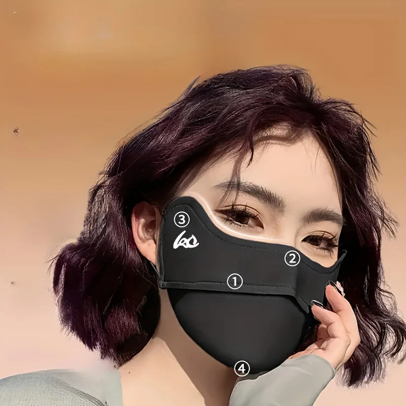 Women's Windproof 3D Face Mask – Warm & Machine Washable Winter Face Mask Babs