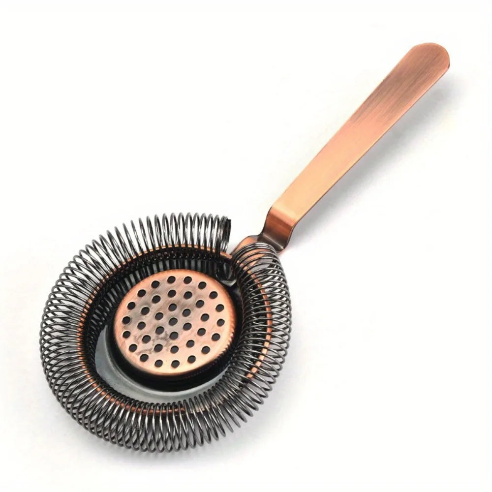 304 Stainless Steel Cocktail Strainer – Bar Tool Strainer Cocktail Bar Strainer Babs Copper
