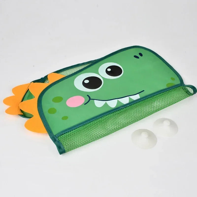 Mesh Bath Toy Organizer – Duck & Dinosaur Hanging Bag Bath Toy Organizer Babs