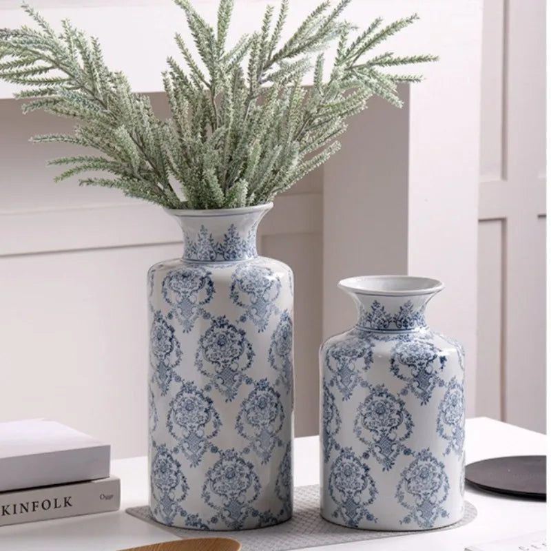 Modern Luxury Ceramic Vase – Elegant Decorative Flower Bottle Decorative Ceramic Vase Babs