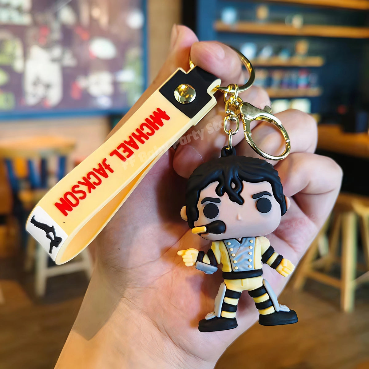 MJ Music Idol Doll Keychain – Party Favor & Birthday Gift Novelty Keychain Babs 1pc 3