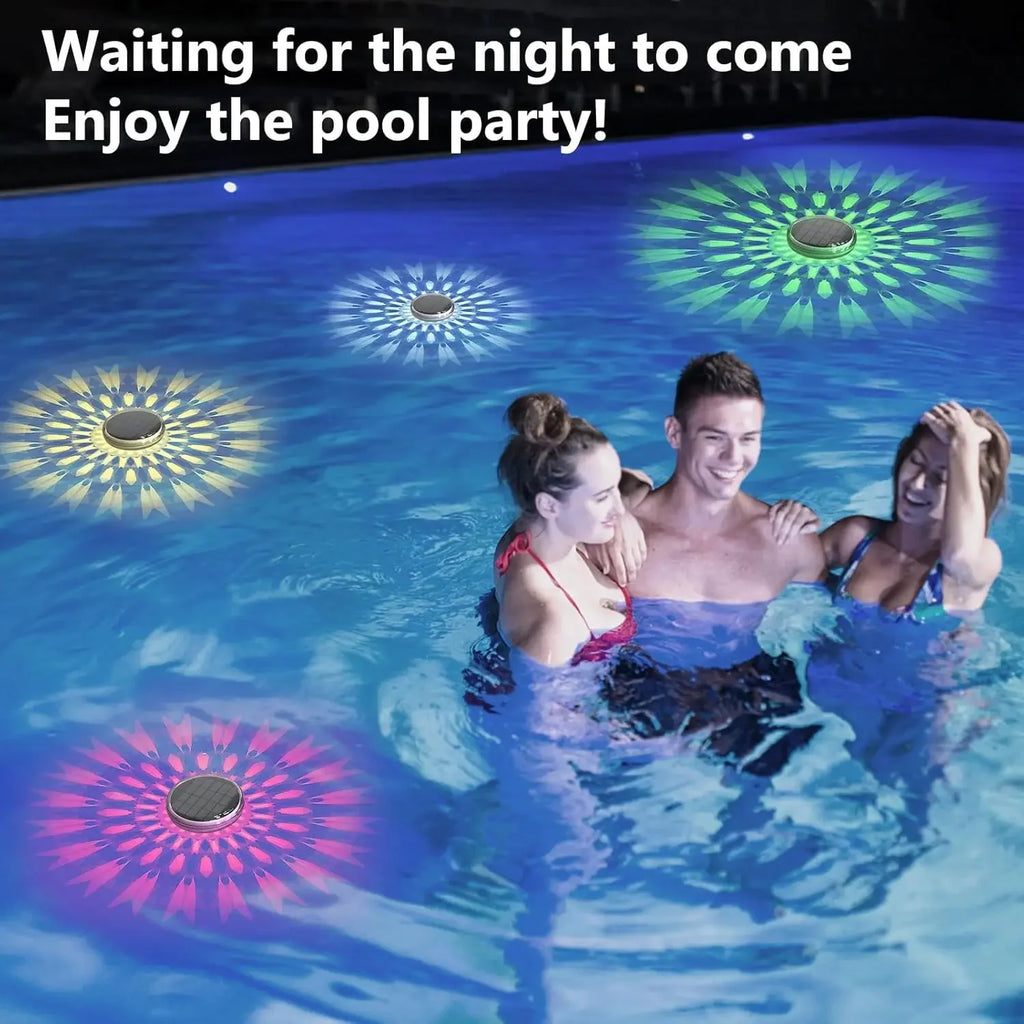 Solar RGB Floating Pool Light – Color Changing Waterproof LED Floating Pool Light Babs