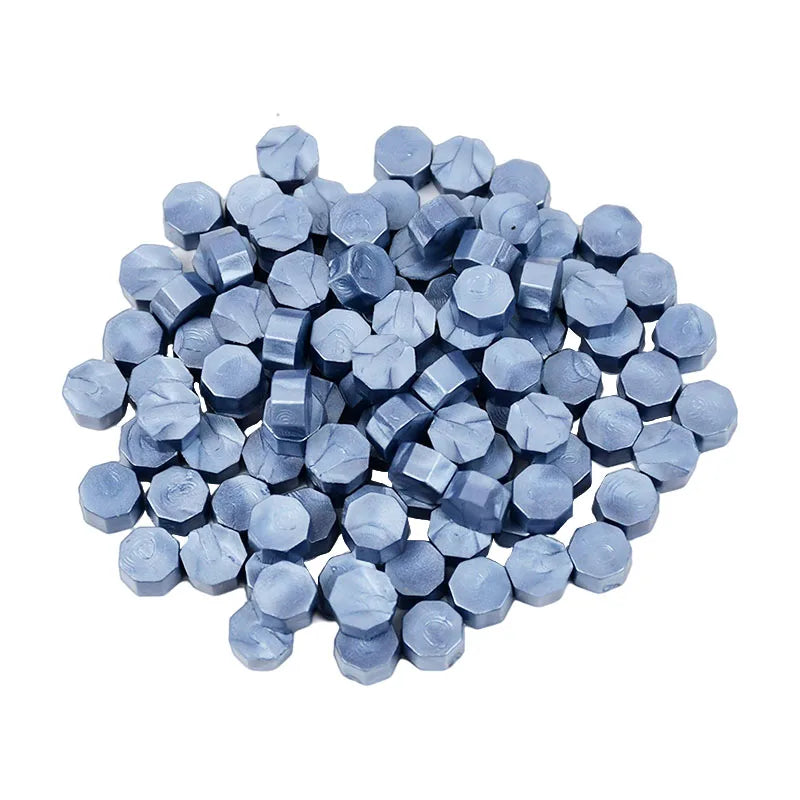 100Pcs Retro Colored Wax Seal Beads – Wedding & Scrapbooking