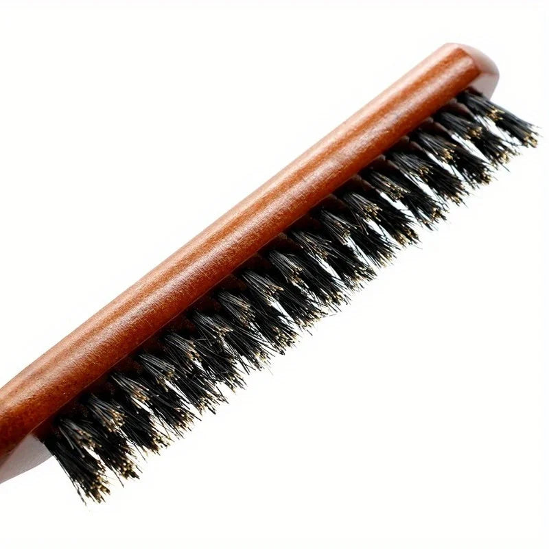 Wood Handle Anti-Static Hair Comb & Scalp Massage Brush Hair Comb Babs