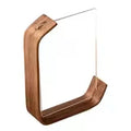 Acrylic Wood Desktop Photo Frame | Double-Sided Display Stand Desktop Photo Frame Babs Black Walnut A5