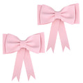 Pink Bow Cake Toppers EVA Foam Bowknot Party Decorations Cake Topper Decoration Babs 2Pcs