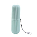 Travel Toothbrush & Toothpaste Holder Case – Portable Storage Box Toothbrush Travel Case Babs Green