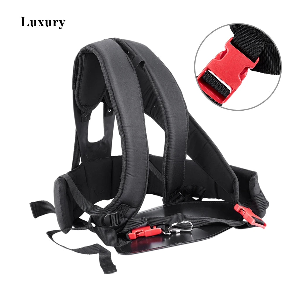 Double Shoulder Harness Strap for Brush Cutter & Lawn Mower Lawn Mower Harness Babs Default Title