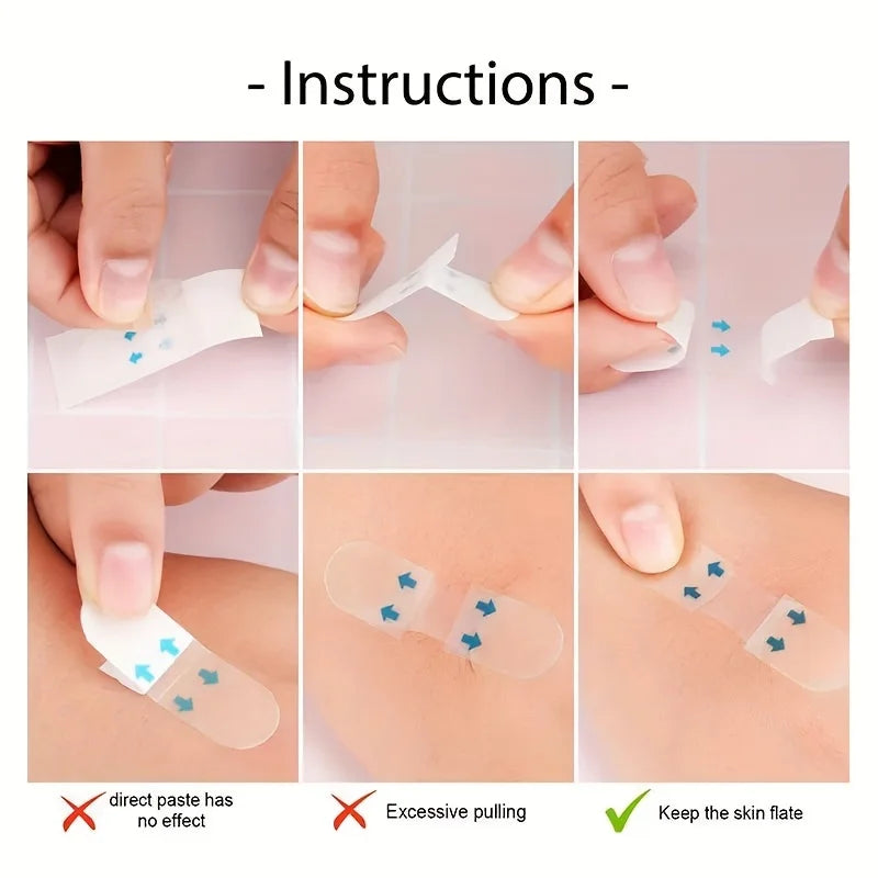 200pcs Invisible Face & Neck Beauty Patches | Fragrance-Free Face Beauty Patches Babs