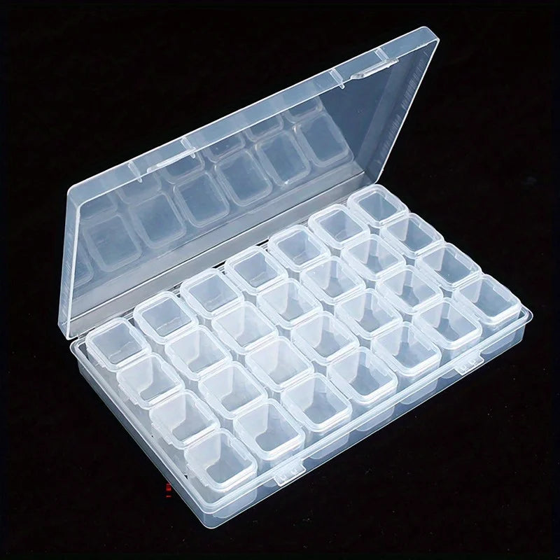 Transparent Jewelry & Bead Storage Box | Portable Organizer Jewelry Storage Box Babs