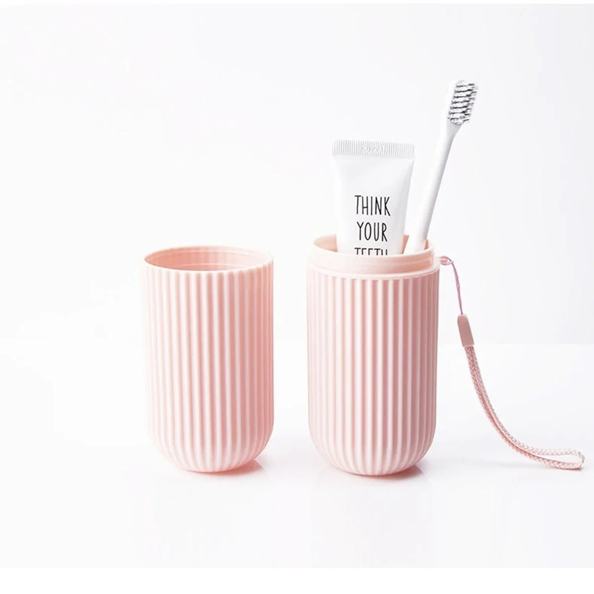 Travel Toothbrush & Toothpaste Holder Case – Portable Storage Box Toothbrush Travel Case Babs