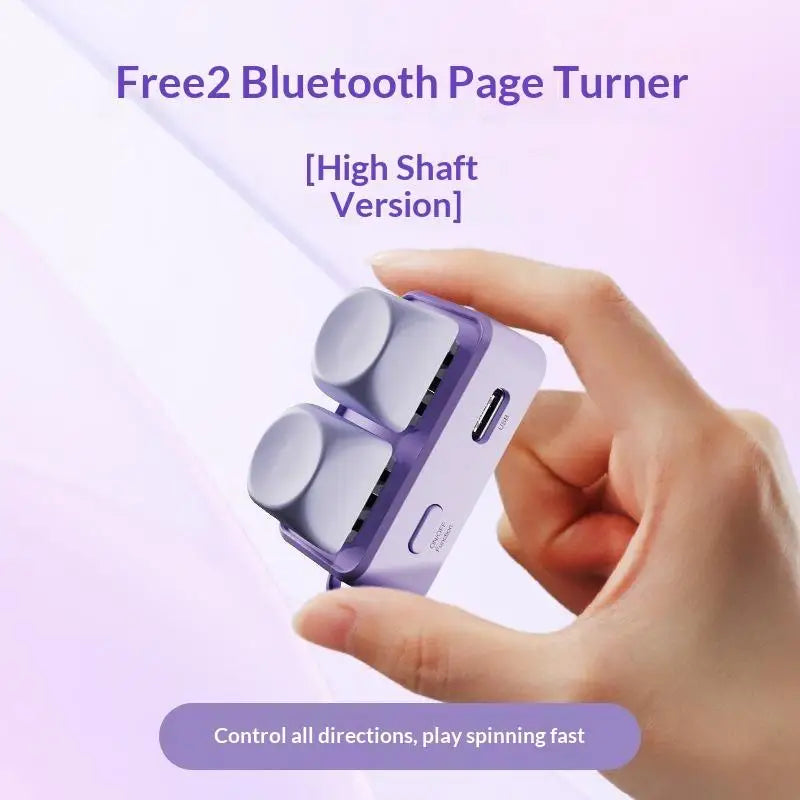 HUXUAN Bluetooth Page Turner Remote for Kobo eBook & Tablet Bluetooth Page Turner Babs