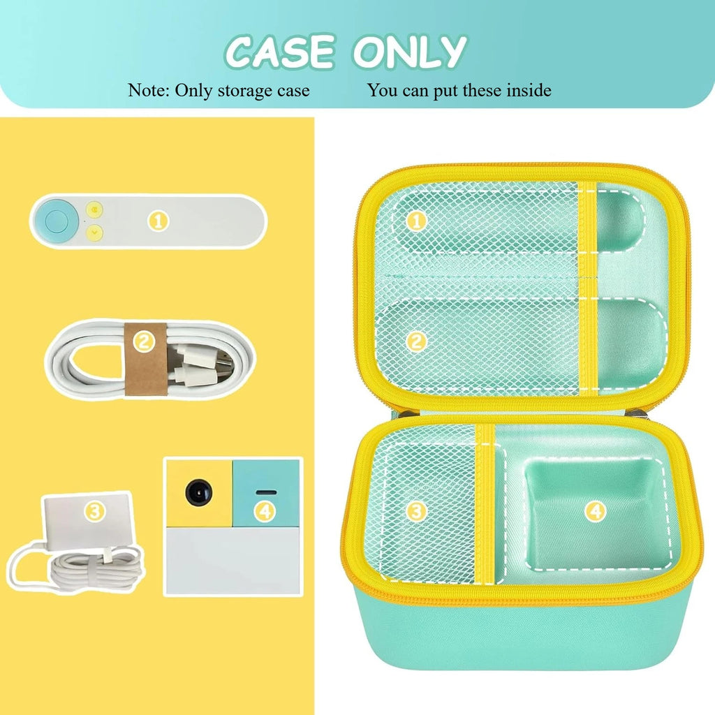Paiyule Nex Playground Case – Console Storage Bag with Slots Game Console Bag Babs