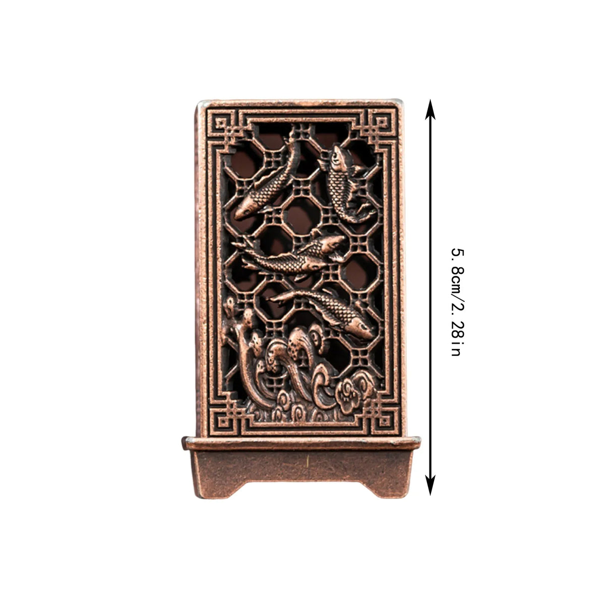 Chinese Style Zinc Alloy Incense Burner & Aromatherapy Holder Incense Burner Babs D