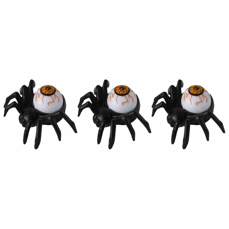 Halloween Spider Eyeball Candle Ambient Light Party Decor 1-12PCS Halloween Candle Decor Babs Orange-3PCS As shown