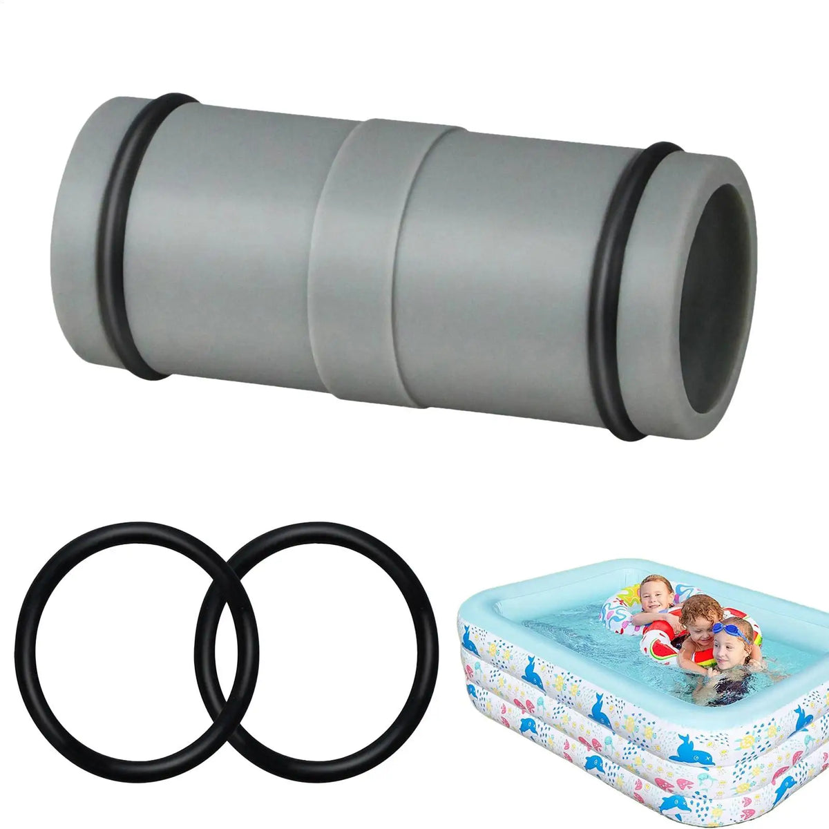 32mm T-Shape Pool Hose Connector | Universal 1.25in Pipe Joint Pool Pipe Connector Babs