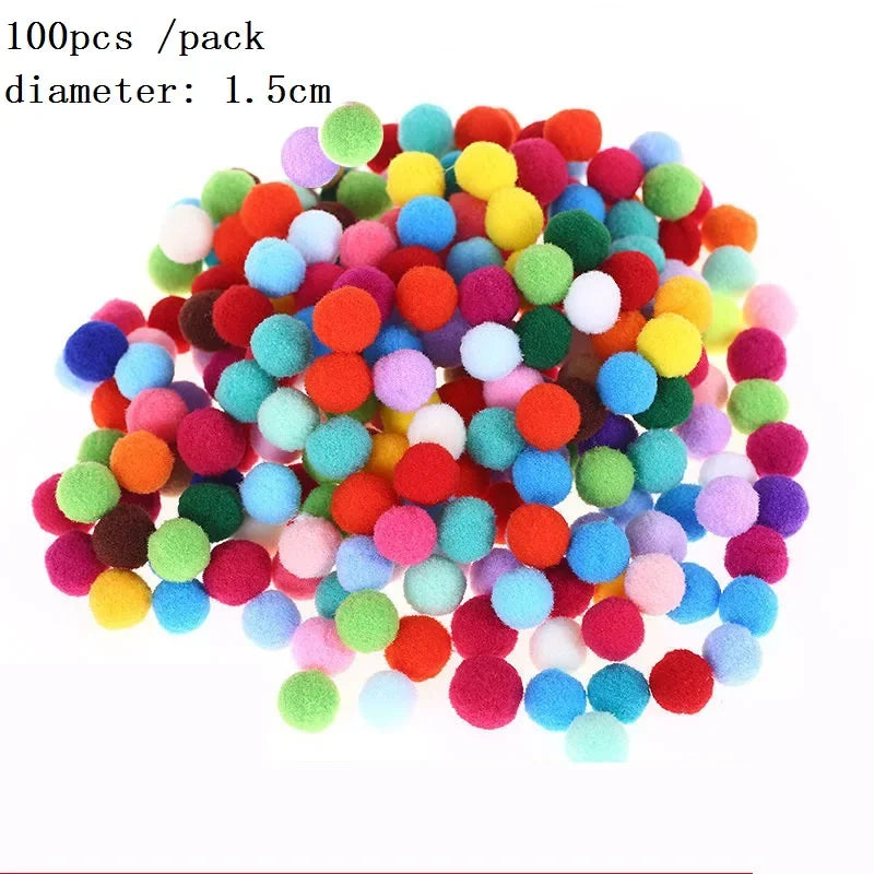 Fluffy DIY Pom Poms Craft Balls – Party & Holiday Décor DIY Craft Pom Poms Babs 4
