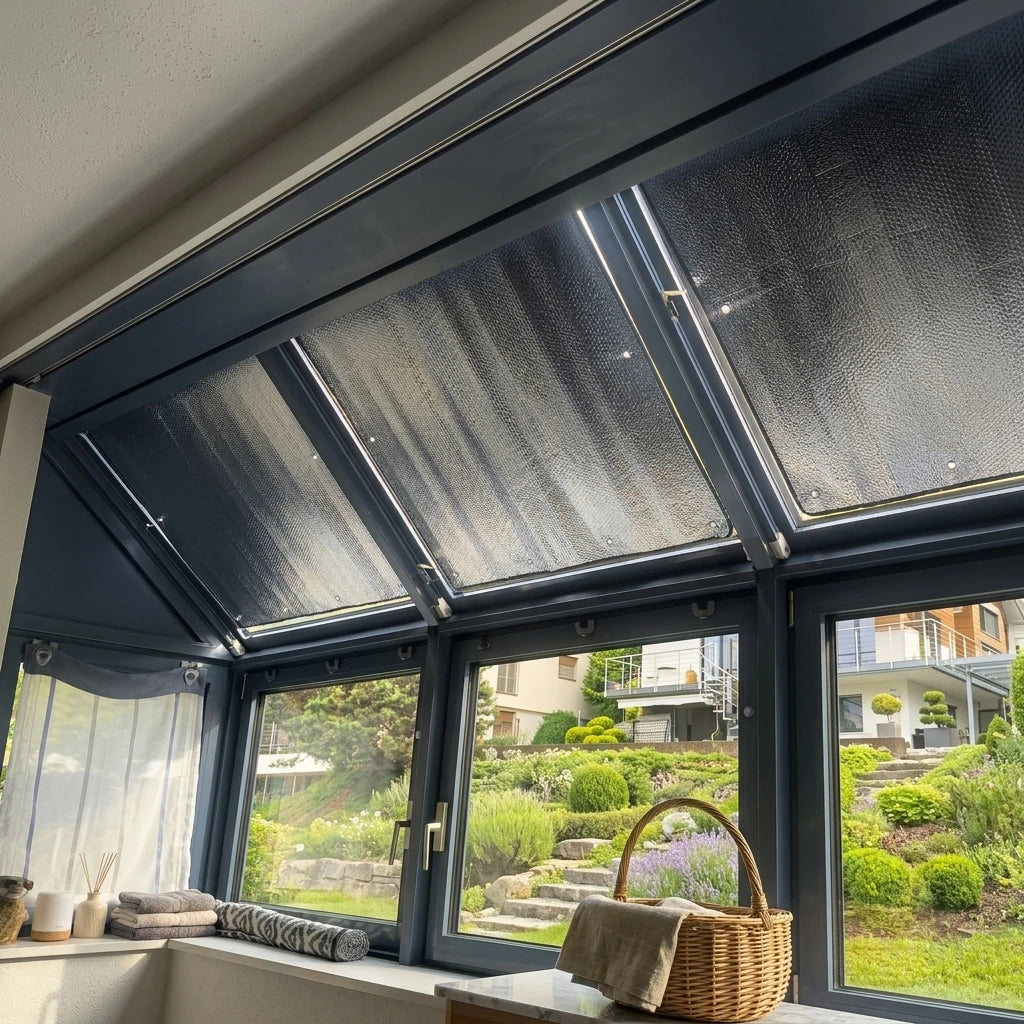 Window Insulation Film – UV Blocking Solar Heat Shield Foil Window Insulation Film Babs