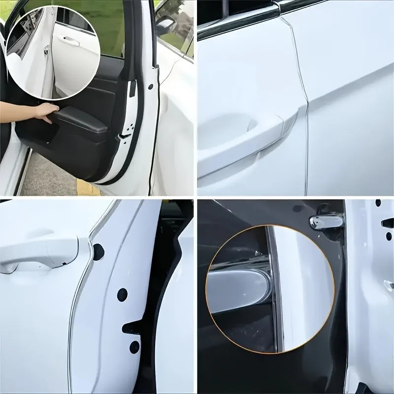 4m Transparent PVC Car Door Protection Strip – Scratch Guard Car Door Protector Babs