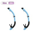 Full Dry Snorkel for Adults – 1–10 Pack Diving Breathing Tube Dry Snorkel Babs Blue-2PCS
