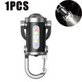 Rechargeable COB Keychain Flashlight 7 Modes – Emergency Work Light Keychain Flashlight Babs 1PCS