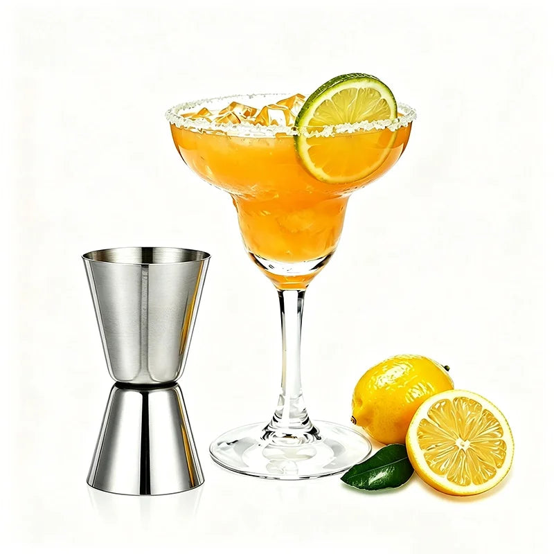 Stainless Steel Cocktail Jigger Bar Measuring Tool 15/30 & 20/40ml Cocktail Jigger Babs