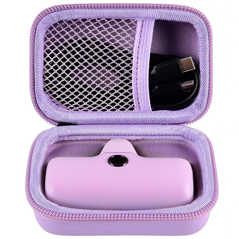 Carrying Case for iWALK Power Bank – Hard Shell Storage Bag Power Bank Carrying Case Babs