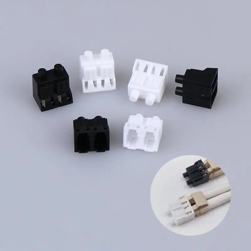 LC Duplex Fiber Optic Dust Caps – Anti-Oxidation Port Covers Fiber Optic Dust Cap Babs
