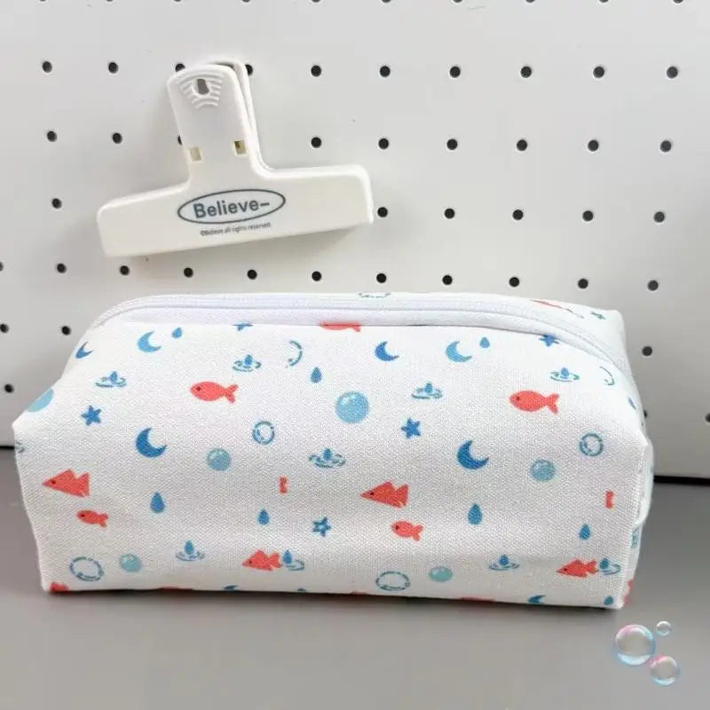 Graffiti Canvas Pencil Case – Large Capacity Stationery Pouch Canvas Pencil Case Babs A2