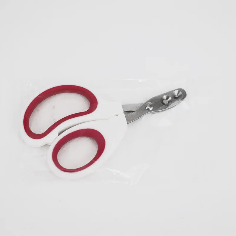 Professional Pet Nail Clippers – Stainless Steel Cat & Dog Pet Nail Clipper Babs Red-two
