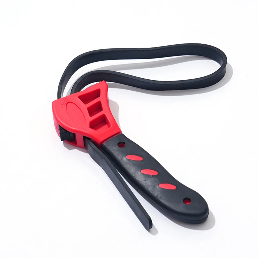Adjustable Oil Filter Belt Wrench Strap Puller – Universal 6" Belt Wrench Tool Babs