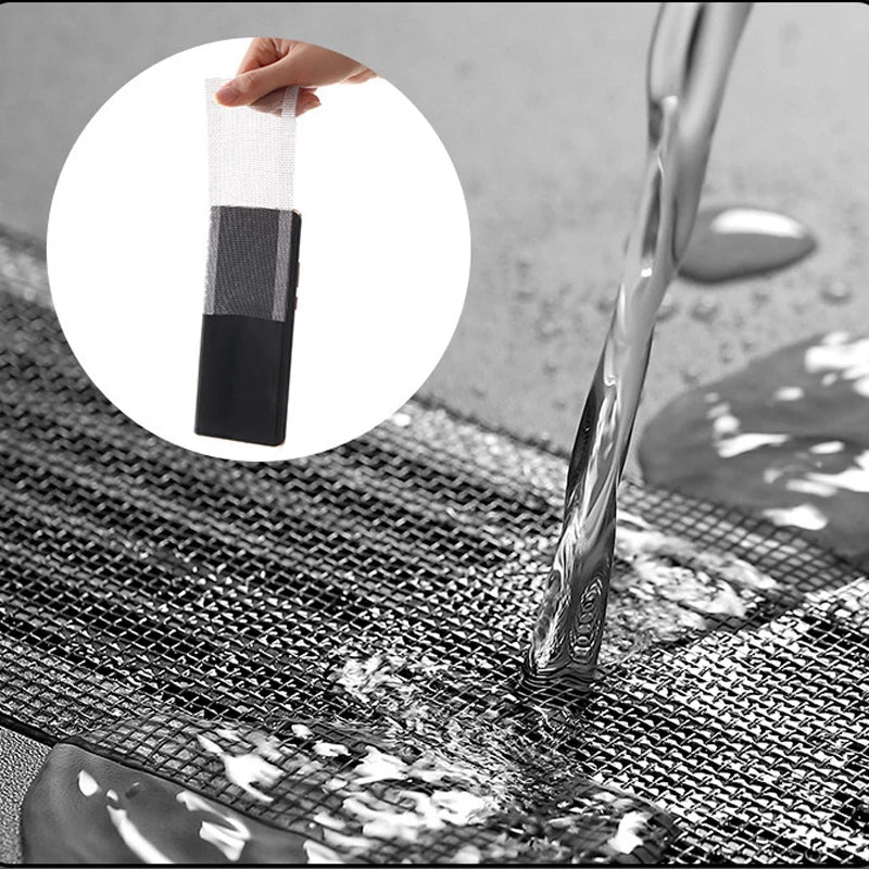 10m Cuttable Drain Hair Catcher – Disposable Mesh Strainer Drain Hair Catcher Babs