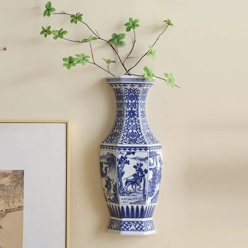 Modern Ceramic Wall Vase – Elegant Porcelain Home Décor Ceramic Wall Vase Babs