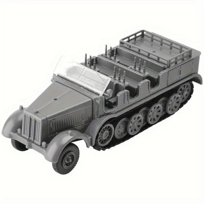 1/72 Scale WWII Sd.Kfz.7 Half-Track Diecast Model Assembly Kit Military Scale Model Babs 1pc