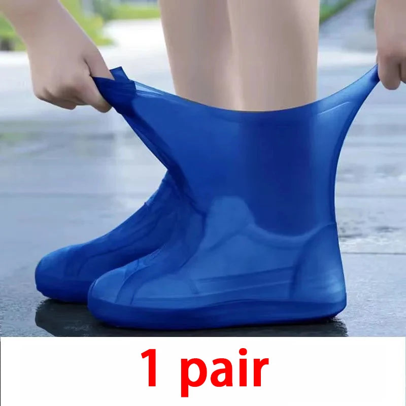 Waterproof Silicone Rain Shoe Covers – Rubber Boot Protectors