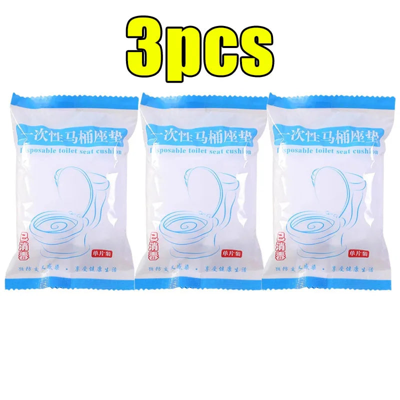 Disposable Toilet Seat Covers – Waterproof, Travel-Ready Multi-Pack Disposable Seat Cover Babs 3pcs