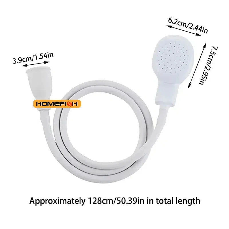 Faucet Shower Head Extender with Hose & Drain Filter for Pets Faucet Shower Extender Babs