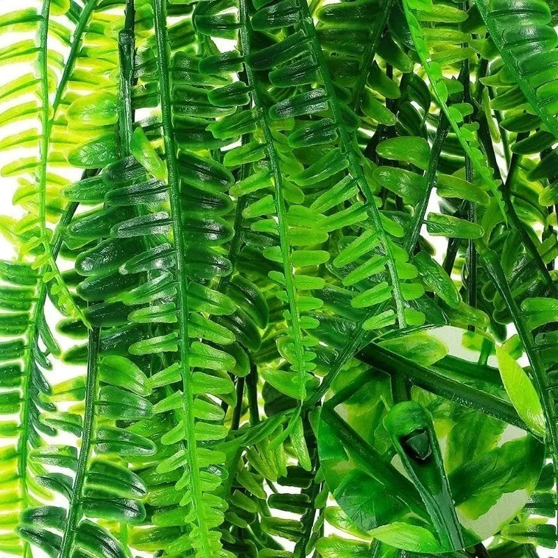 Artificial Hanging Fern Vine Wall Decor – Indoor & Outdoor Artificial Hanging Plants Babs