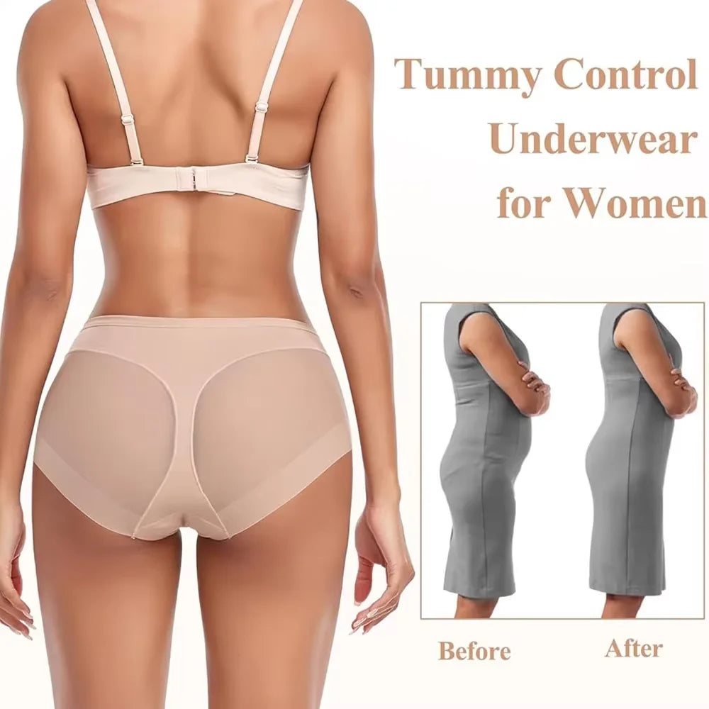 Women's High-Waist Tummy Control Shaping Briefs & Butt Lifter Women's Shapewear Babs