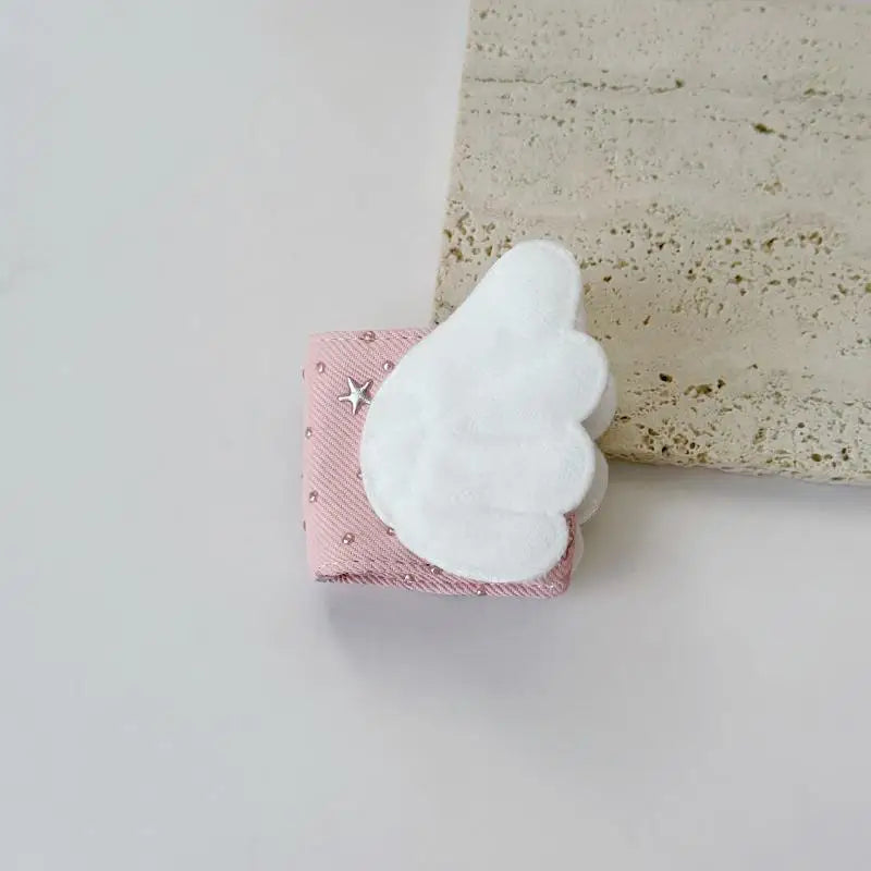 Angel Wing Cable Storage Clip – Star Print Cord Organizer Buckle Cable Storage Clip Babs A1