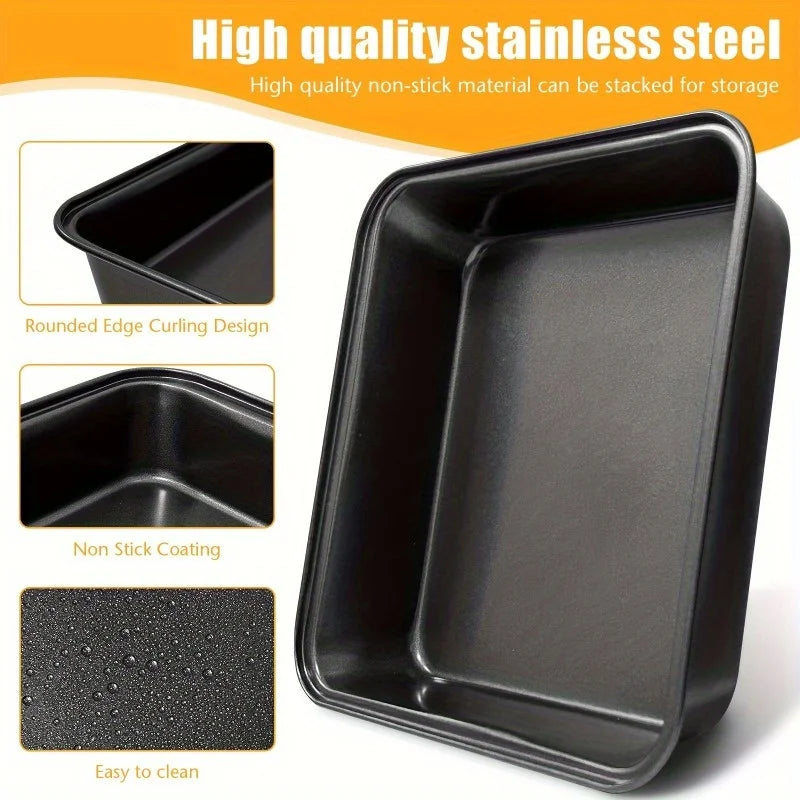 Non-Stick Carbon Steel Baking Pan – Oven-Safe Cake & Cookie Carbon Steel Bakeware Babs